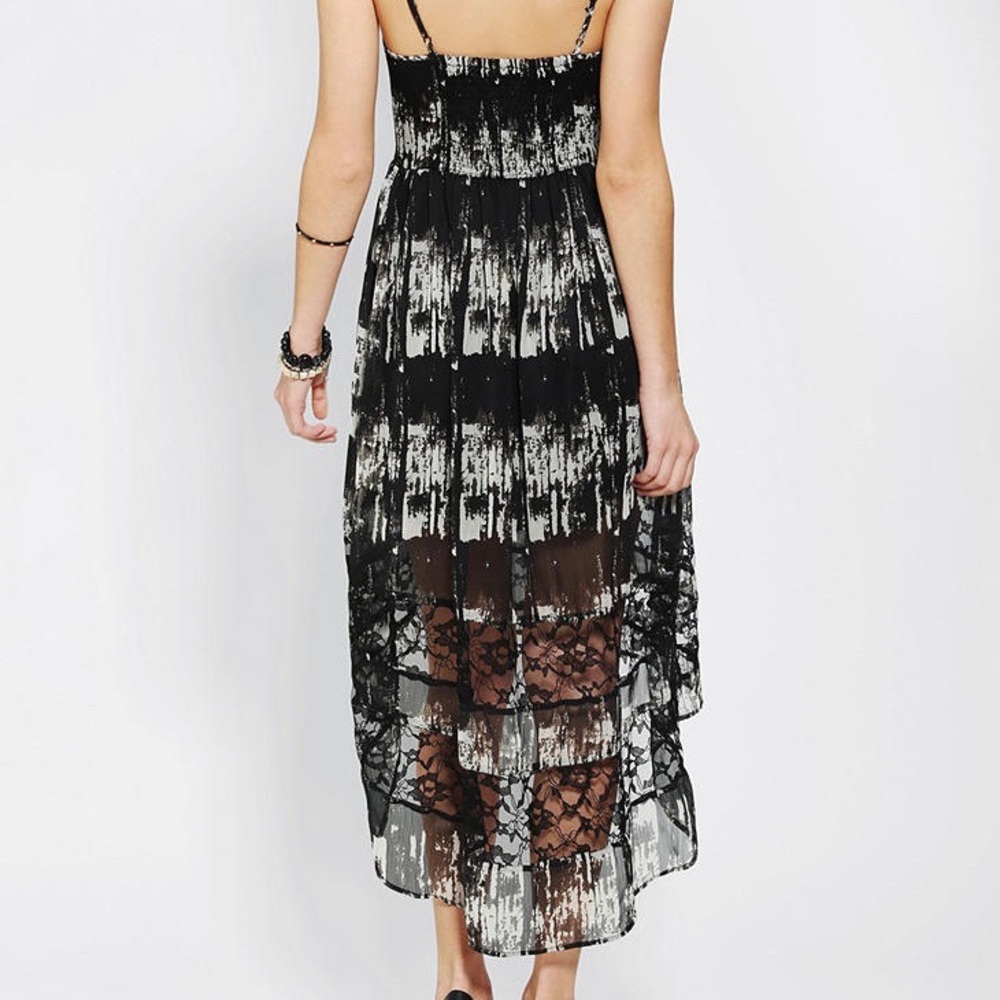Urban outfitters chiffon high low dress